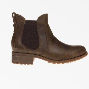 UGG Bonham Boots Weathered Dye Chocolate Brown Size 9